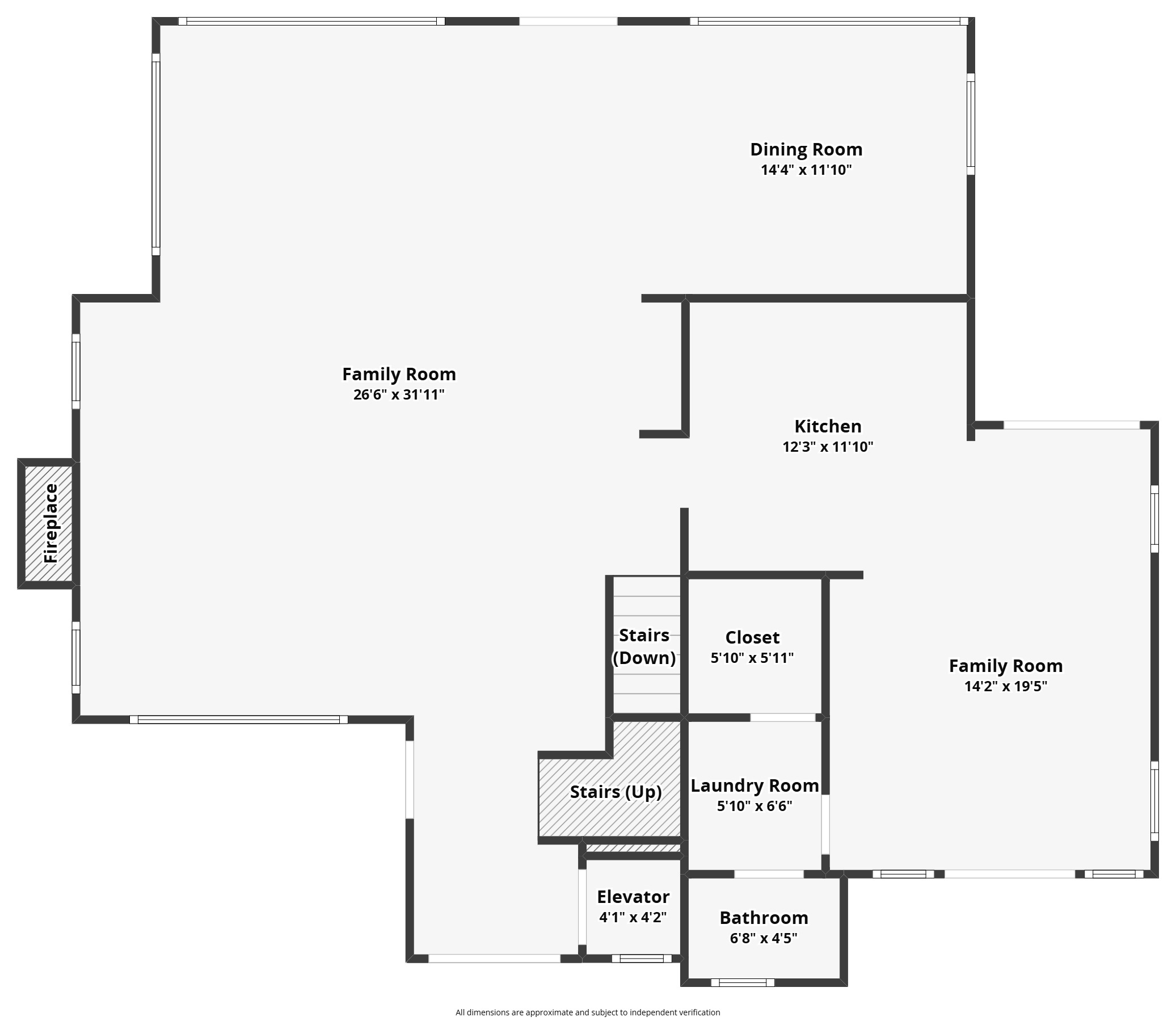 Second floor plan featuring master suite, guest bedroom, and private balconies