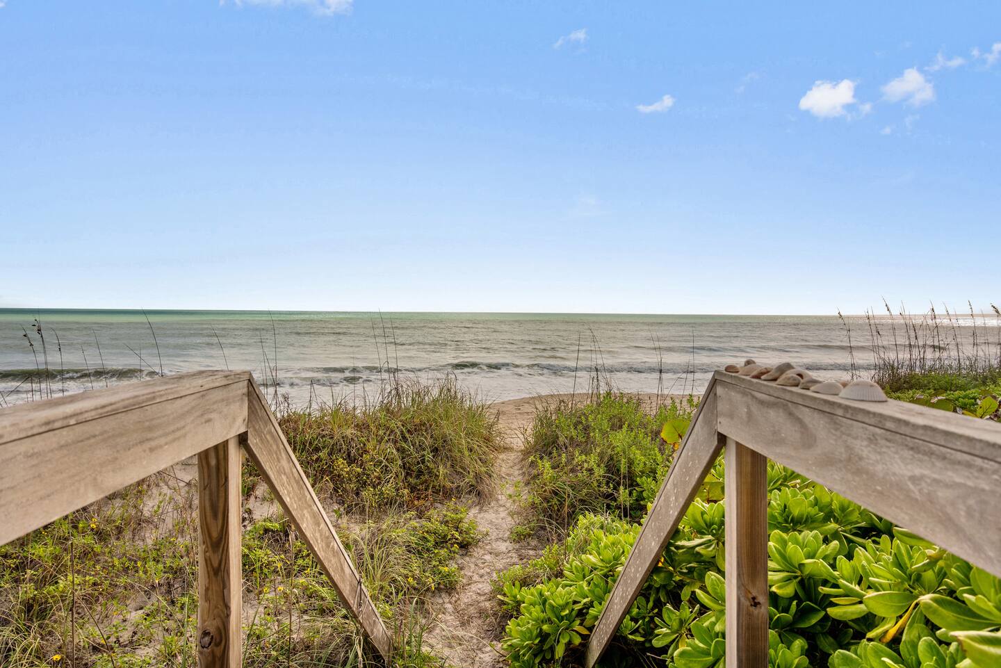 Beach access view 2