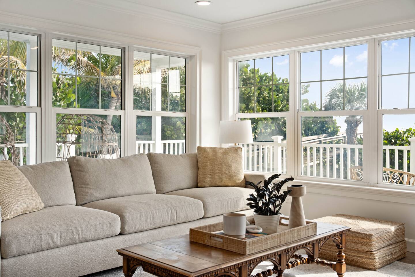 Living room view