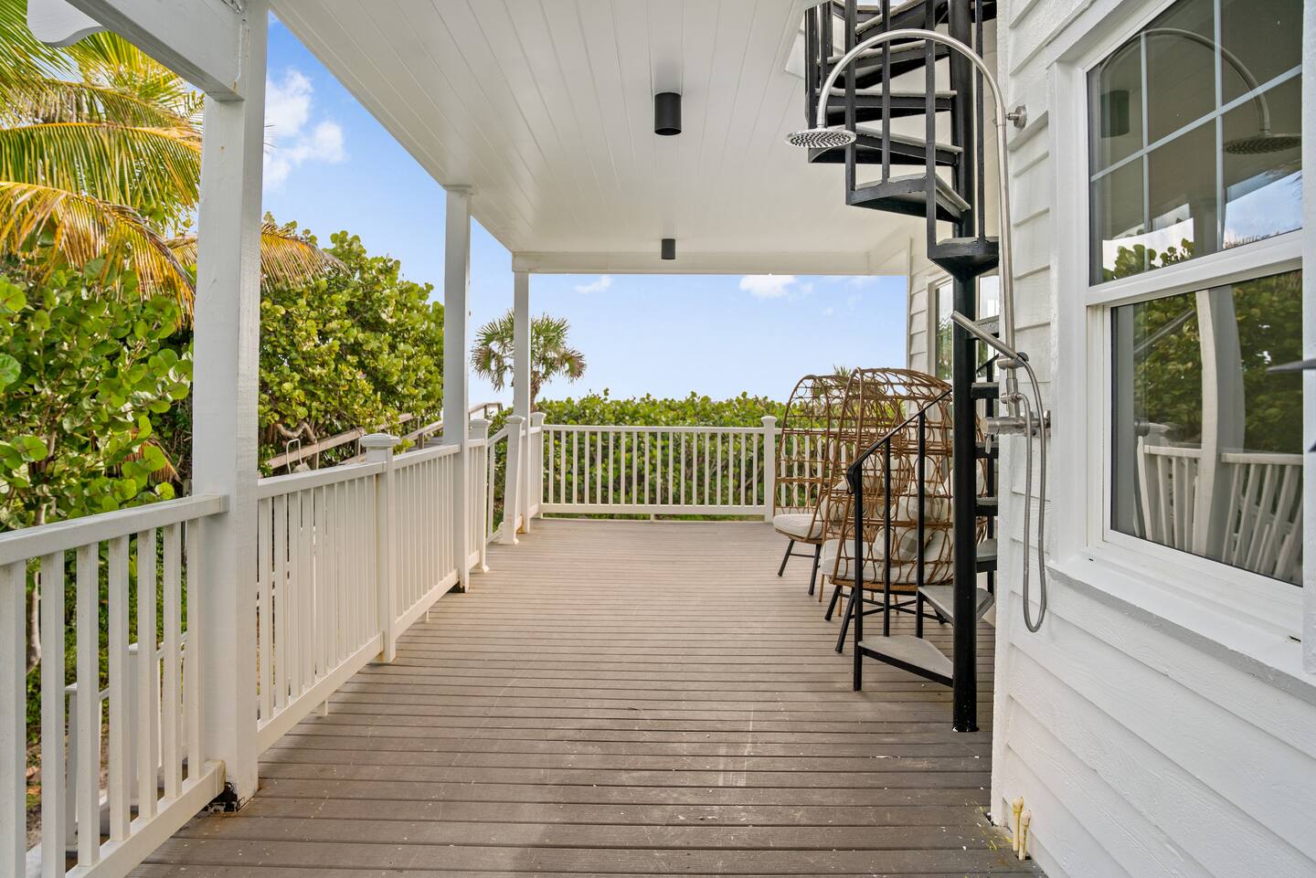 Porch stairs